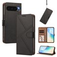 thumbnail image 1 of Leather Flip Wallet Case for Google Pixel 9 Pro XL/Pixel 10 Pro XL, Card Holder Magnetic Closure Protective Phone Cover,Black, 1 of 7