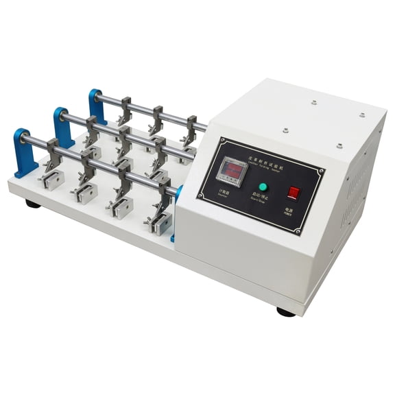 Leather Folding Resistance Testing Machine with 12 Groups Fixtures Leather Flexing Tester