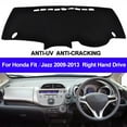 thumbnail image 1 of Leather For Honda Jazz Fit 2009 2012 2013 Dash Mat Dashboard Cover Right Hand, 1 of 8