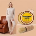 thumbnail image 1 of Leather Furniture Care Cream, Beeswax Conditioner for Sofas and Wood Furniture, Polishing Moisturizing and Minor Scratch Repair, Waterproof Stain-Resistant Finish, 1 of 6
