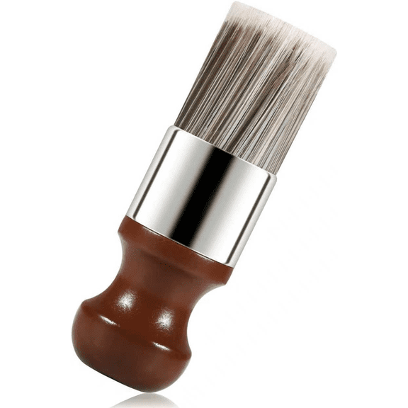 Leather & Furniture Polishperfect Brush, Salve Brush for Furniture, Leather & Wood Care Cleaning Brush with Comfortable Handle & Soft Bristles Wax Brushing Tool for Home Car Interiors