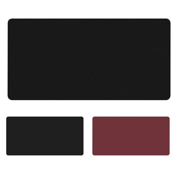 Leather Gaming Pad 70x30 cm Craft Desk Protector PU Craft Stationery Mat for and Gamers