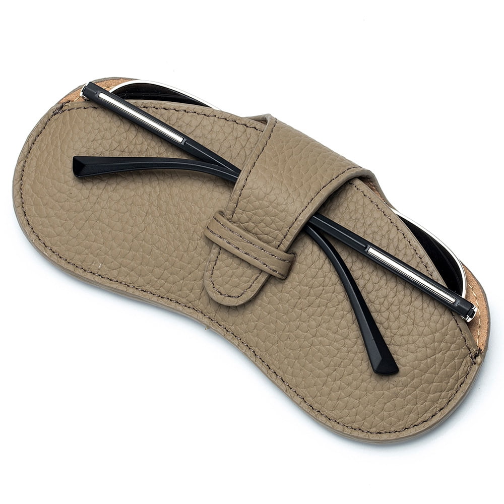 Leather Glasses Case Holder Portable Slim Sunglasses Pouch Soft Eyeglasses s-l400.jpg main image 2