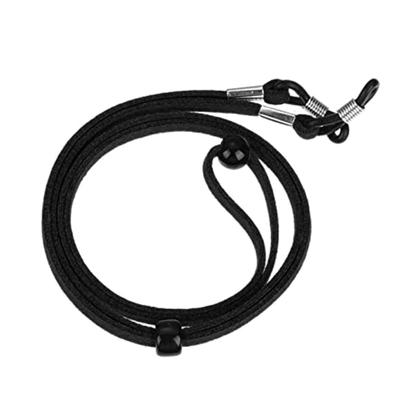 Leather Glasses Cord High Elasticities Eyeglass Rope Antislip Glasses Rope for Running, Cycling