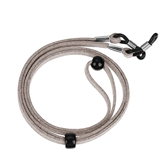 Leather Glasses Cord High Elasticities Eyeglass Rope Antislip Glasses Rope for Running, Cycling