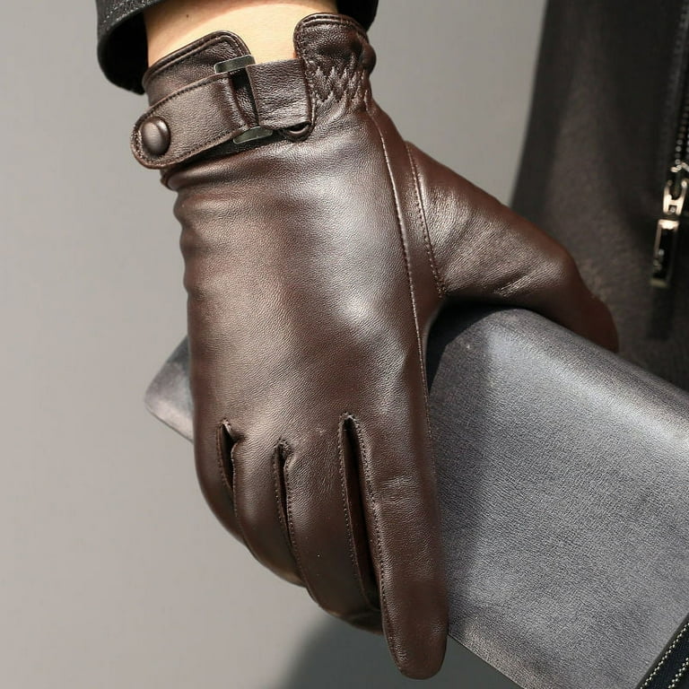 Thin leather shop motorcycle gloves