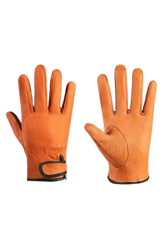 Leather Gloves Welding Breathable Thermal Insulation Elastic Design Protective Equipment ,More Durable