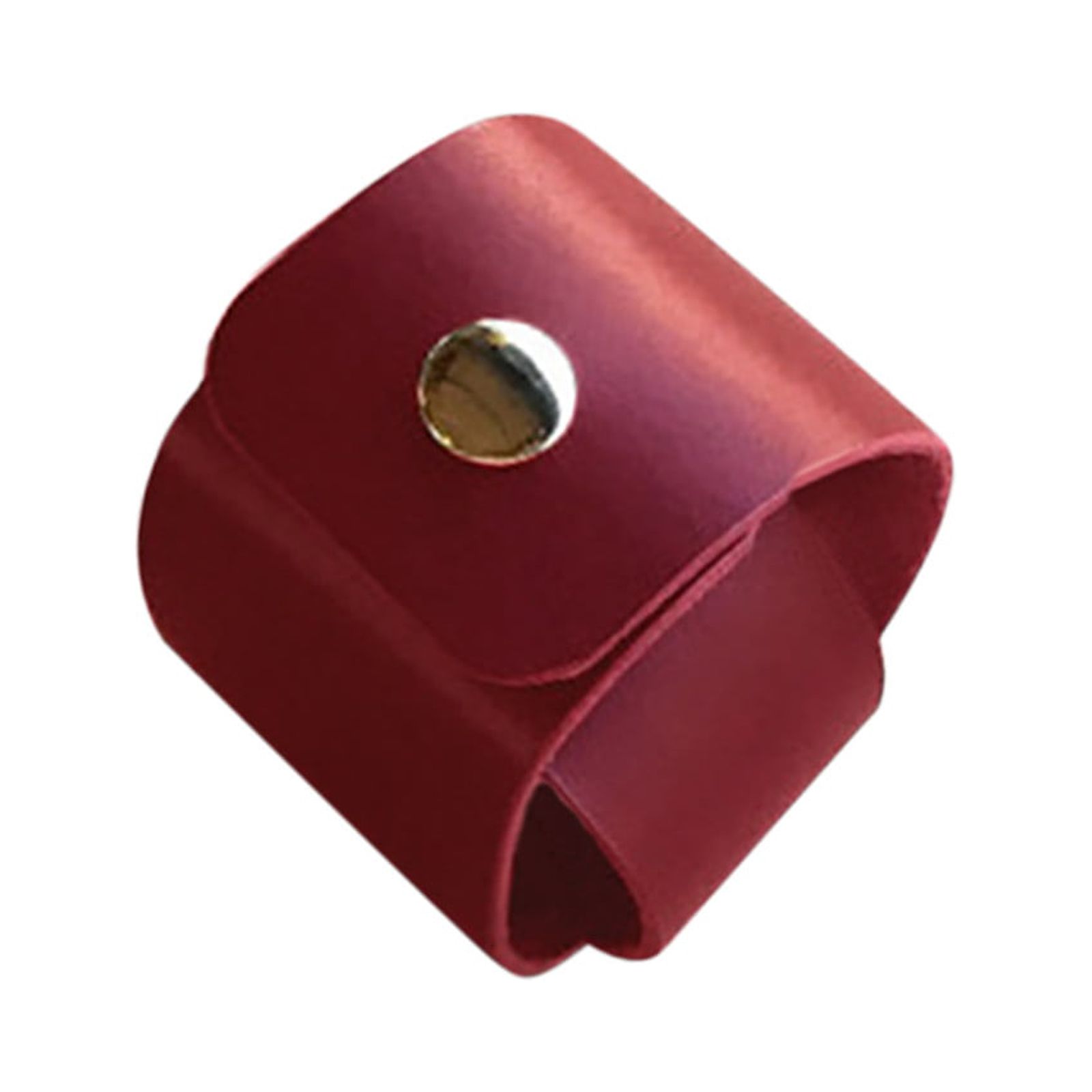 Leather Golf Ball Bag Holder Portable Outdoor Golf Waist Holder Bag