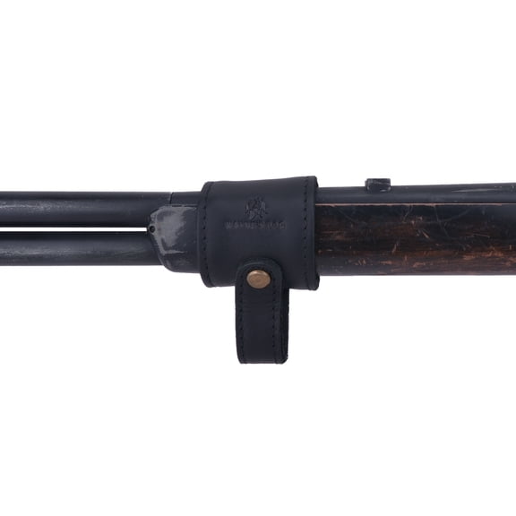 Leather Gun Sling Barrel Mount Gun Holster for Not Drilling Wood of Your Gun