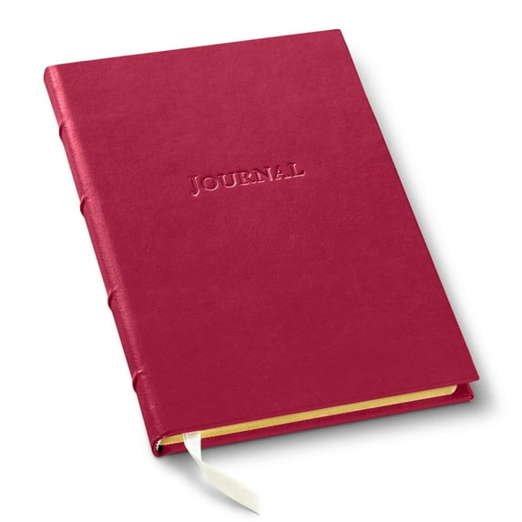 Gallery Leather Hardcover Desk Journal - Acadia Wild Rose - 8"x5.5"