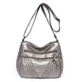 thumbnail image 1 of Leather Hobo Crossbody Bag for Women Medium Size Fashion Bucket Purse Shoulder Bag Ladies Purses and Handbag, 1 of 1