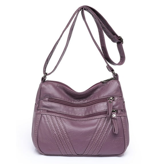 Leather Hobo Crossbody Bag for Women Medium Size Fashion Bucket Purse Shoulder Bag Ladies Purses and Handbag