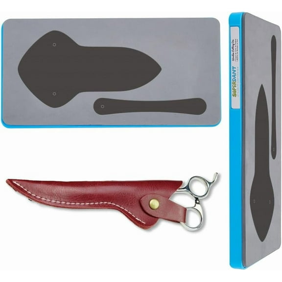 Leather Holder Cutting Die Scissor Pouch Holster Organizer Leather Die Cutter Shear Holder Case Holder Wooden Die Cuts for DIY Art Crafts Dies Travel Barber Holder Material Wood, Steel