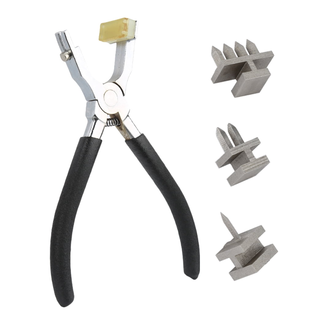 Leather Hole Punching Pliers Leather Hole Punches Tool for Leather Working Crafting Leather Belt Pet Collars Watch Strap