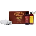 thumbnail image 1 of Leather Honey Complete Leather Care Kit Cleaner Conditioner 2 Cloths. Non-Toxic Leather Care Made in The USA Since 1968. Restore Couches Car Seats and Interior Jackets Shoes and Bags. for Any Color, 1 of 3