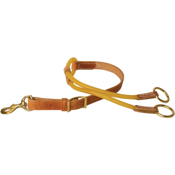 Leather Horse Training Fork Made with Harmann Oak Harness Leather