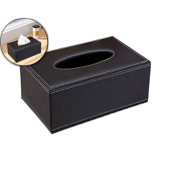 Leather Hotel Tissue Box Leather Restaurant Hotel Drawer Box European Originality Advertising Tissue Box