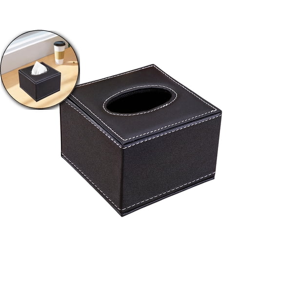 Leather Hotel Tissue Box Leather Restaurant Hotel Drawer Box European Originality Advertising Tissue Box