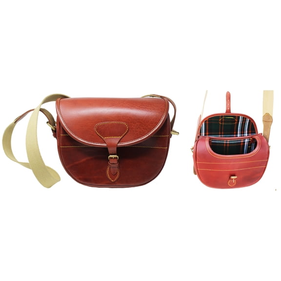 Leather Hunting Sporting Cartridge Shell Ammo Storage Shoulder Bag 111TS01TN
