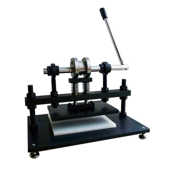 Leather Indentation / Cutting Machine, Manual Die Cutting Machine, Punching Leather Die Cutting Machine ,Easy to Use