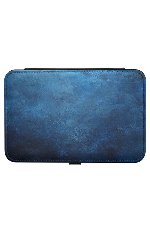 Leather Jewelry Box Rectangular 8.27x5.5x1.78In Travel Jewelry Storage Earrings Necklace Bracelet Watch Brooch Storage Beautiful Blue