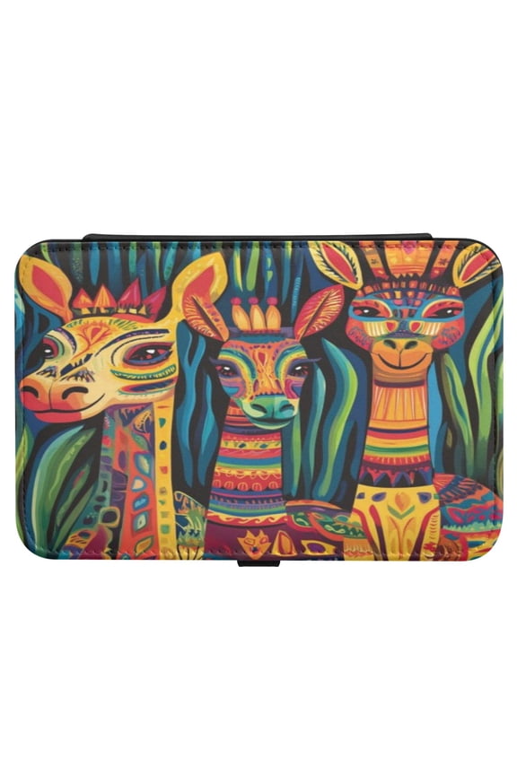 Leather Jewelry Box Rectangular 8.27x5.5x1.78In Travel Jewelry Storage Earrings Necklace Bracelet Watch Brooch Storage Yellow Trojan Horse