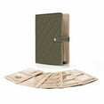 thumbnail image 1 of Leather Jewelry Storage Book,Portable Travel Jewelry Organizer Box,Foldable Velvet Jewelry Case,Transparent Zipper Pouches,Ring Binder System,Necklace Earring Storage Bag, 1 of 4