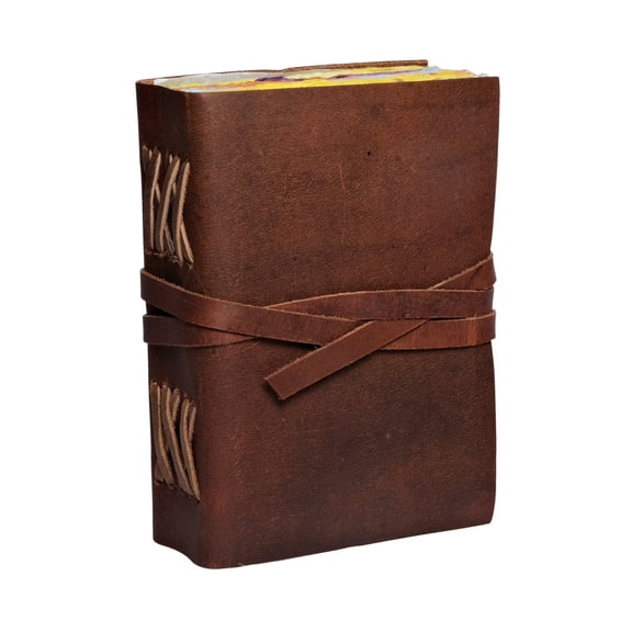 Leather Journal Notebook Blank Dairy