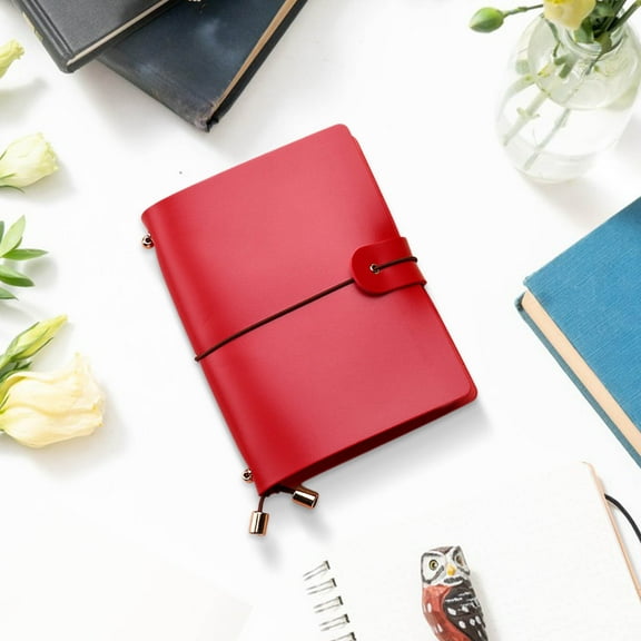 Leather Journal Notebook | Durable Hand-Bound Cover | Classic Stylish Design | 5.3x4.1in | Perfect for Writing, Sketching, Planning | Ideal for Professionals, Creatives | 1 Pack