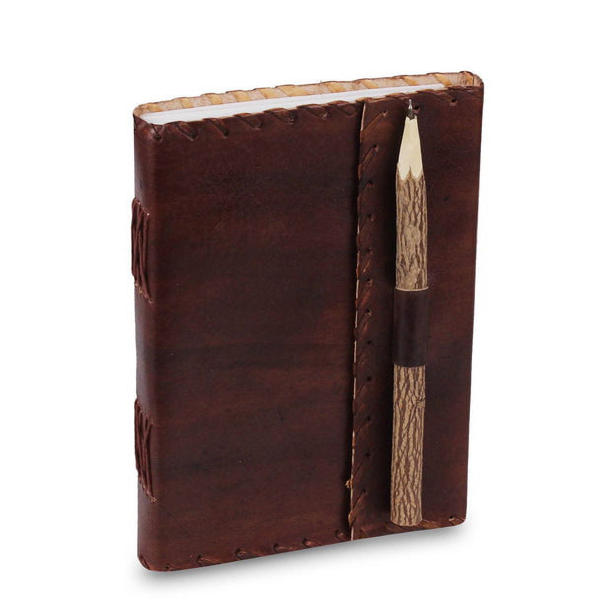 Leather Journal Paper with Vintage Pen Handmade Leather Journal/Writing Notebook Diary/Bound Daily Notepad for Men & Women, Writing pad Gift for Artist, Sketch