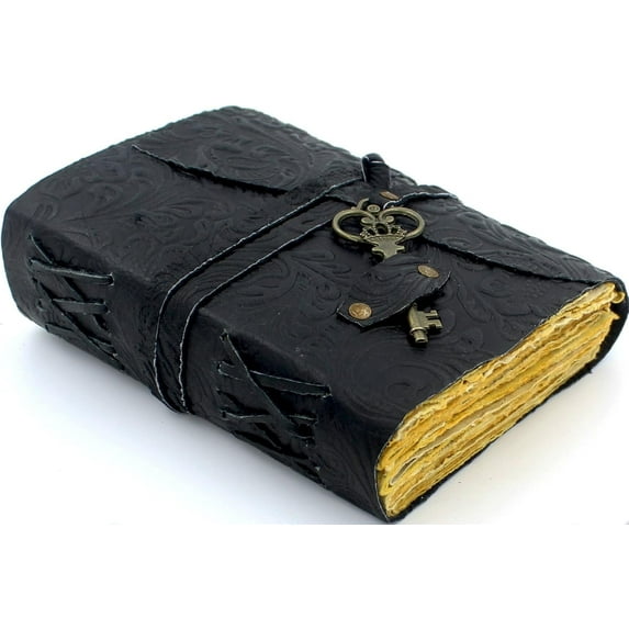Leather Journal, Vintage Journal, Book of Shadows, Leather Journals For Women, Grimoire Journal, Leather Bound Journal, Watercolor Journal, Antique Books, Leather Journals Sketchbook Books