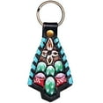 thumbnail image 1 of Leather Key Chain Ring Handcraft Handmade Hilason, 1 of 5