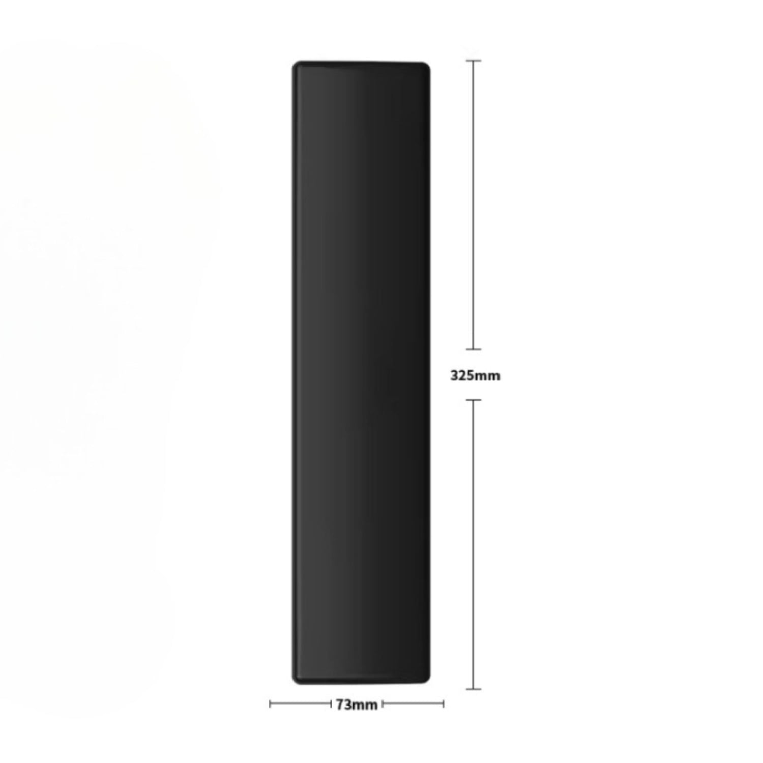Leather Keyboard Wrist Rest for Office, Ergonomic Palm Support for 75% To Full Size Keyboards, Water-Resistant Desk Wrist Pad