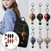 Leather Keychain DIY Kit with Illustrated Tutorial for Beginner Craft Lovers