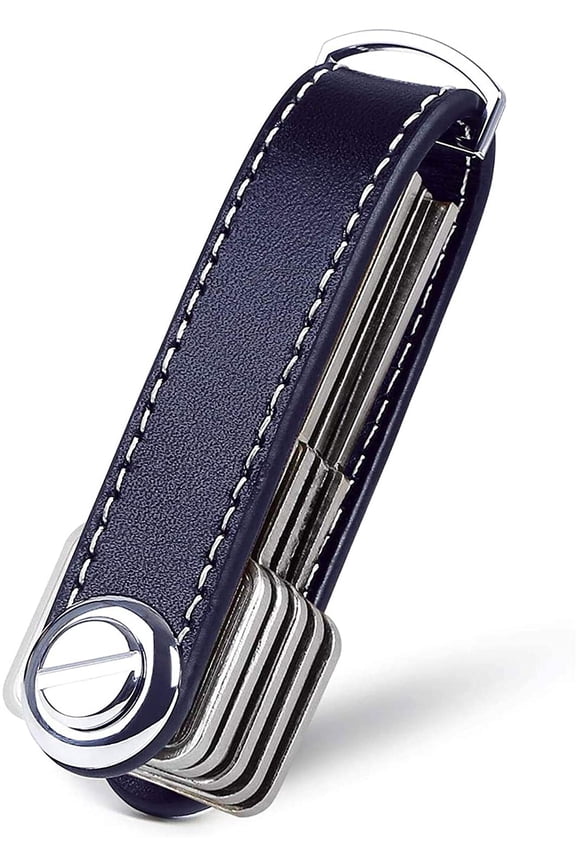 Leather Keychain | Men'S Key Rings | Detachable Keychain | Pocket Smart Key Fob, Stylish Gift Box (Can Accommodate 10-12 Multiple Keys)