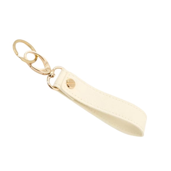 Leather Keychain Sleek Design Sturdy Metal Hook Key Rings for Everyday Carry Secure Key Holder