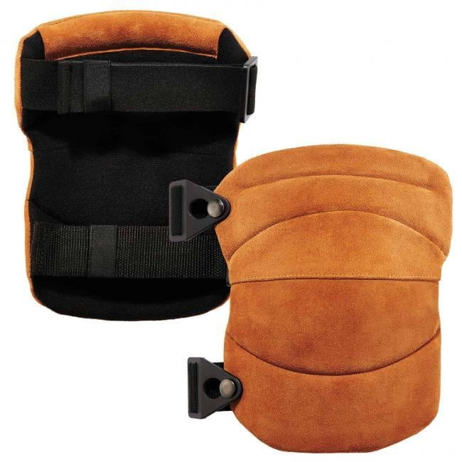 Leather Knee Pads, Brown