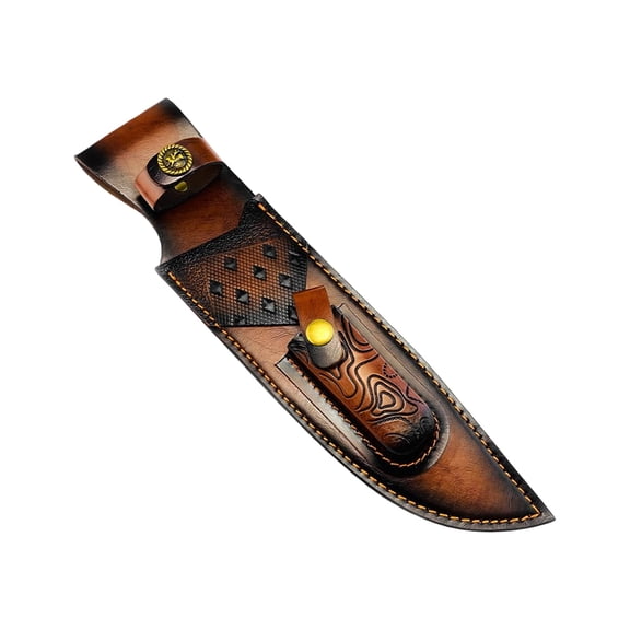 Leather Knives Sheath Blade Protector Knives Pouches For Fixed Blade Outdoor Carry Solution Weather Proof Construction