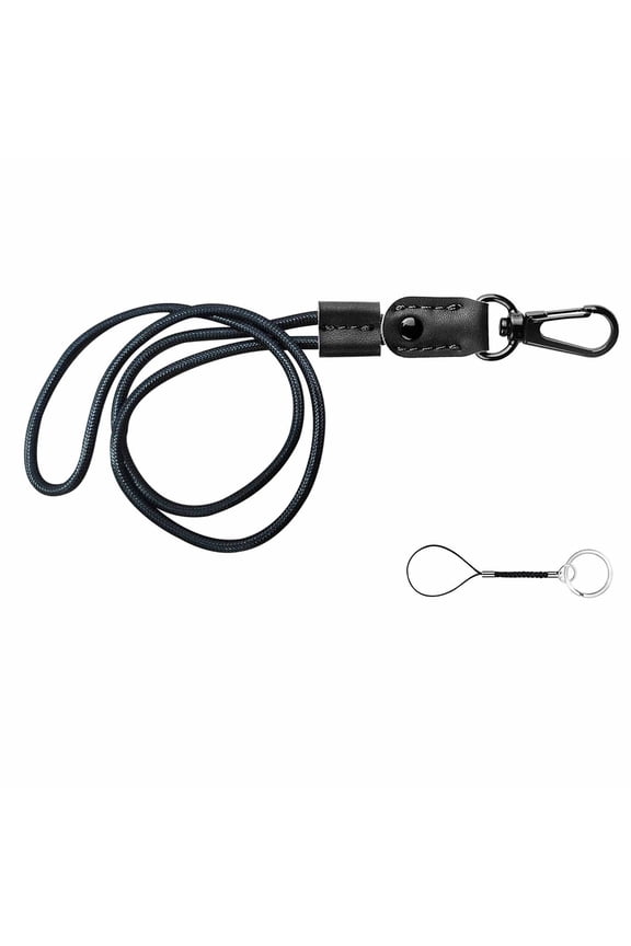 Leather Lanyard Keychains, Neck Strap Lanyard with Metal Clip for Keys, Phone, Camera, , Wallet