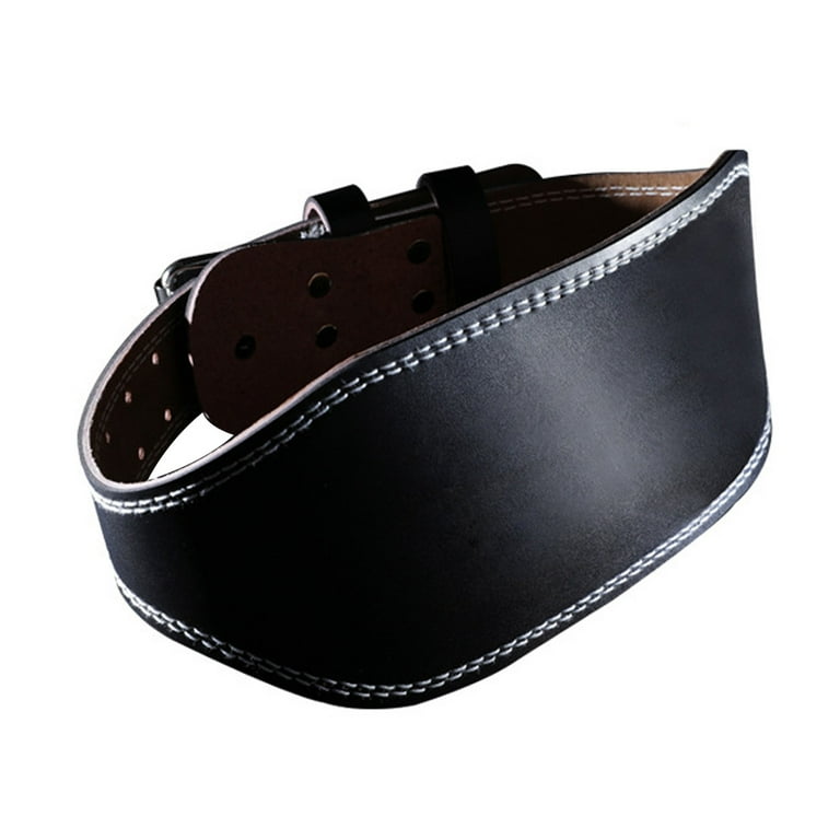 Leather Leash Gym Belt for Men Fitness Weightlifting Fajas Para Hombres Waist Power Adjustable Man
