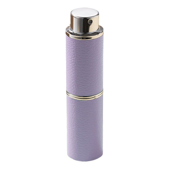 Leather Liquid Atomizer Leather Refillable Bottle Travel Sprayer Bottle With Rotating Press Design 0.27oz/8ml