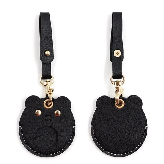 Leather Locator Tracker Access Card Holder