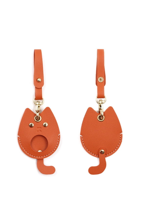 Leather Locator Tracker Access Card Holder