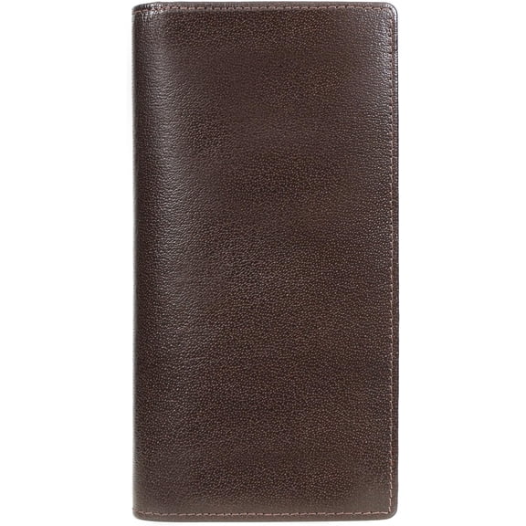 Leather Long Wallet for Men Western Wallet Rodeo Mens Wallet Flat Bifold Wallets for Men Biker Billfold Wallet for Men Cowboy Wallet RFID Wallet for Men with Credit Card Holder