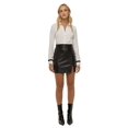 thumbnail image 1 of Leather Look Mini Skirt, 1 of 5