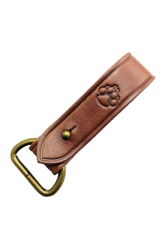 Leather Loop Keeper, Leather Loop Belt Keeper Loop Belt Retainer Strap Replacements Leather Belt Buckle with D Rings