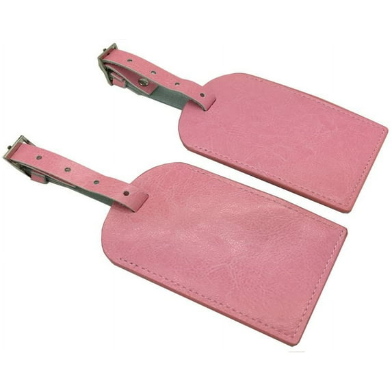Leather Luggage Tag by AVIMA | Bag Tags Suitcase Tags Identifiers Travel Tags 2pc