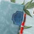 thumbnail image 1 of Leather Magnetic Markers with Clip, Multifunction Reading Pen Holder, Bookmark and Note-Taking Tool, Study and Office Accessory, 1 of 5