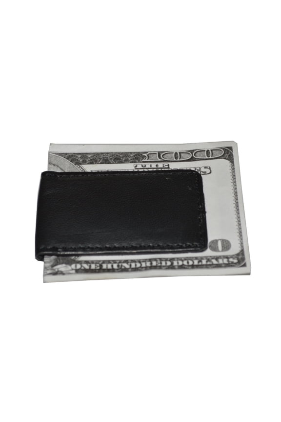 Leather Magnetic Money Clip