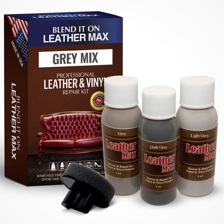 Leather Max Grey Mix Waterproof Leather & Suede Protector Liquids, 6.7 oz